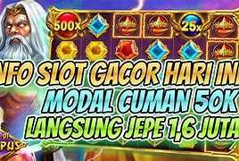 Zeus Slot Modal 50K Maxwin 50 Juta Dapat Apa